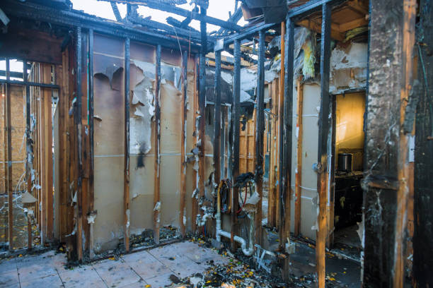 Professional Emergency Fire Cleanup technician working in Kenyon, MN